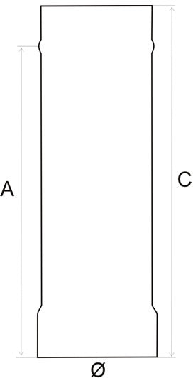 Taisnais posms ar tīrīšanas lūku